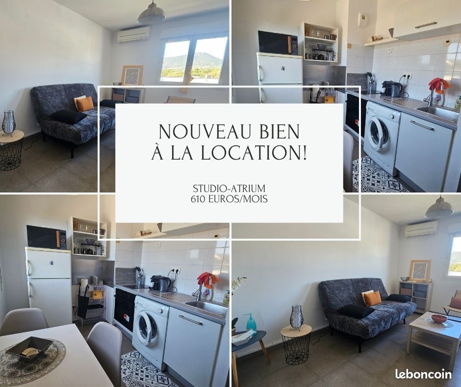 Appartement 1 pièce 25 m² · à Ajaccio · 25 m² · 590 €/mois