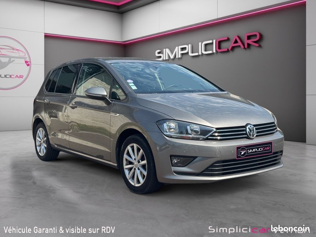 VOLKSWAGEN GOLF SPORTSVAN VII 1.4 TSI 150 LOUNGE Caméra de Recul Climatisation Garantie 12 mois (image 1)