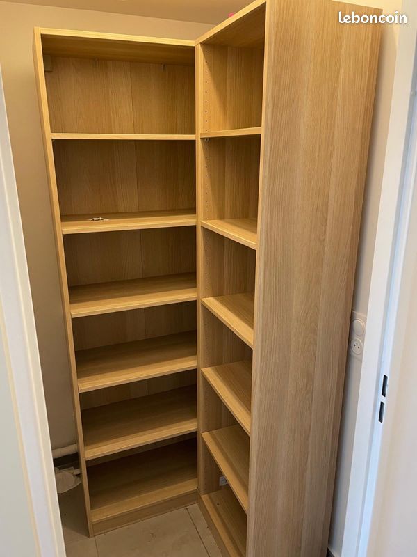 Dressing ikea chêne clair très bon état (image 3)