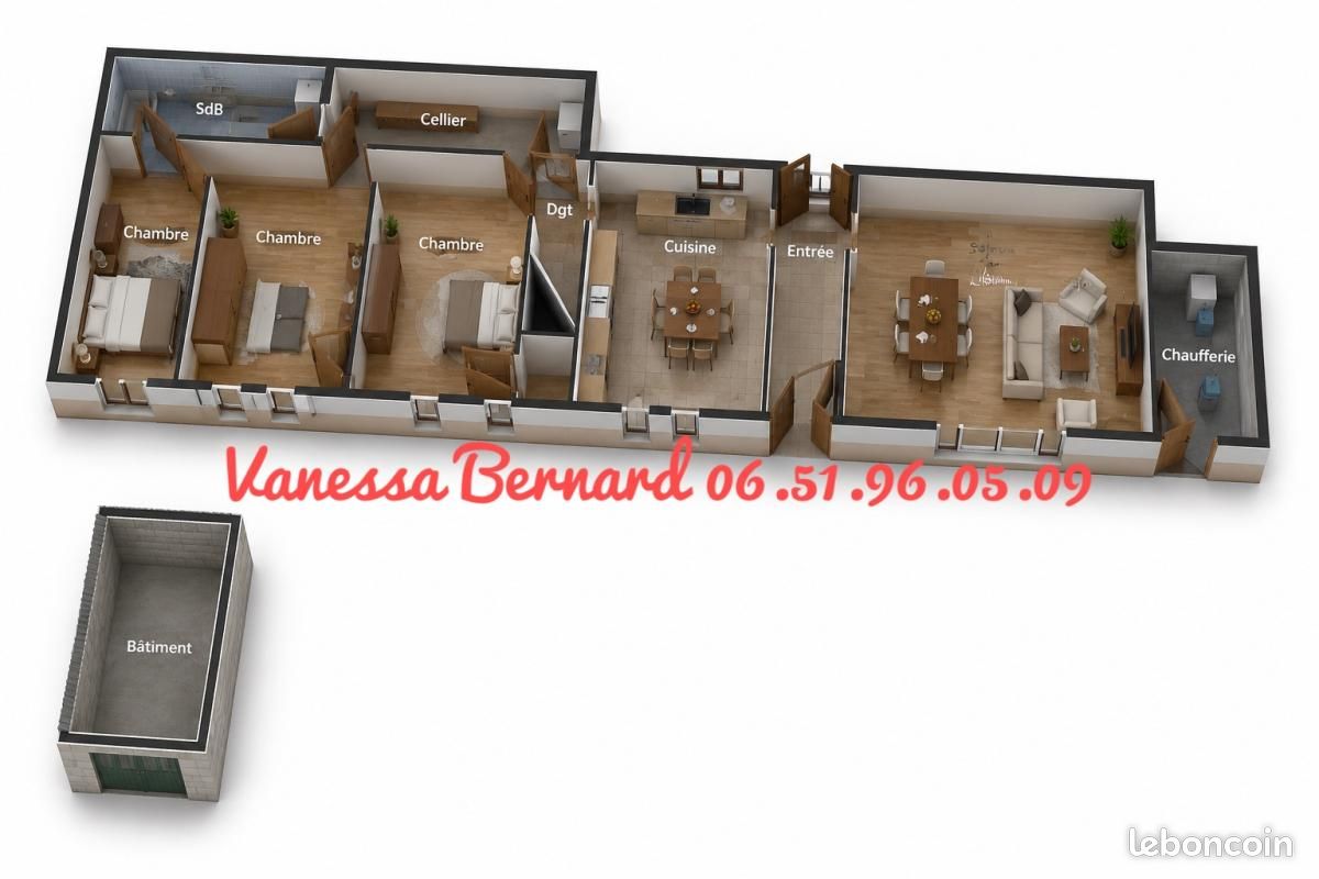 Maison 4 pièces 80 m² · à Beuzeville · 80 m² · 117 000 €
