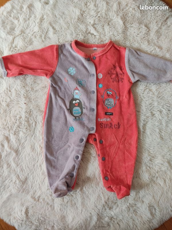 Lot de deux pyjamas 3 mois garçon (image 4)