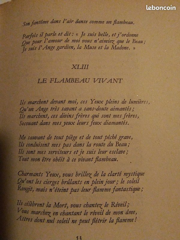 Baudelaire, Les Fleurs du Mal, 1946, Les Phares (image 8)