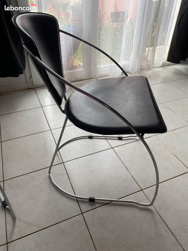 4 chaises vintage Arrben italie (image 3)