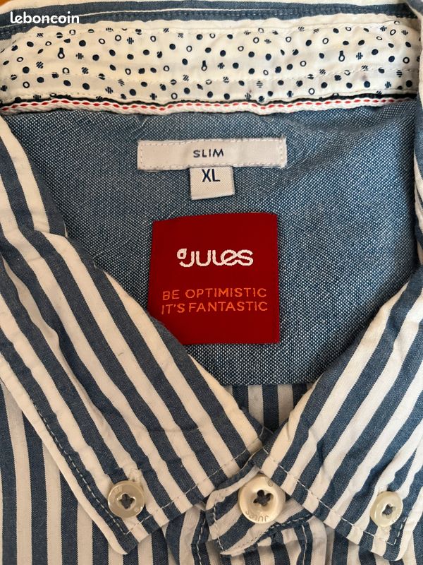 Lot de trois chemises homme Esprit, Celio et Jules (image 5)
