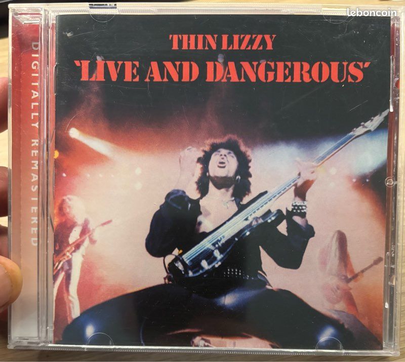 Thin Lizzy “Live And Dangerous” CD (image 1)