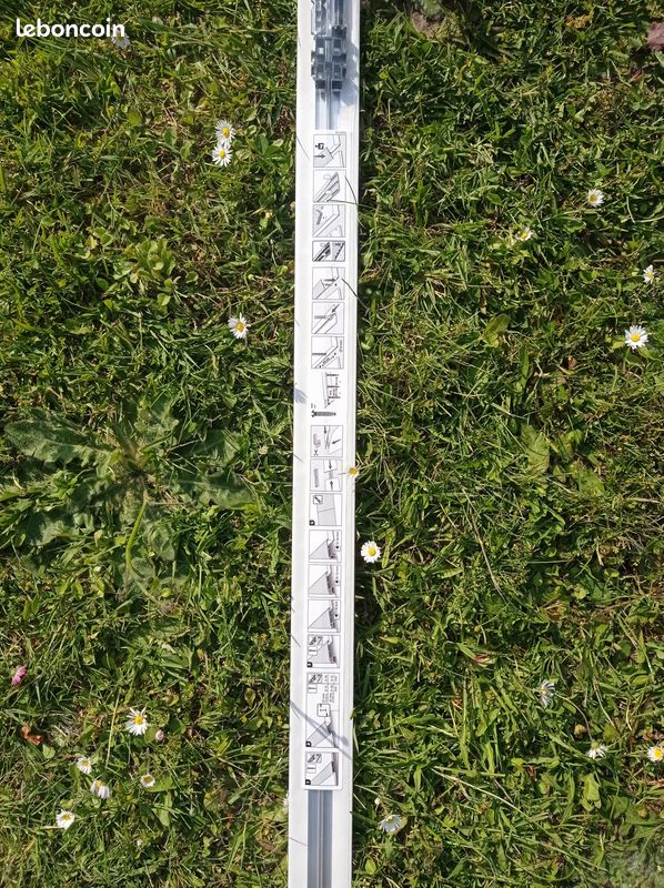 NEUF Barre de seuil effet bois à fixer, l.47 mm x L.93 cm decor 90 ARTENS (image 2)