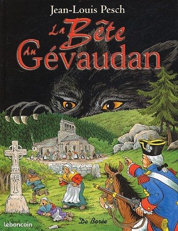 Bd dédicacé la bête du Gevaudan par Pesch (image 3)