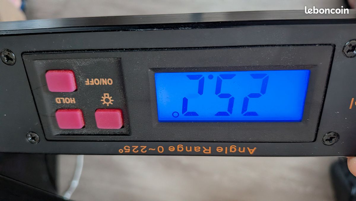 Neoteck Jauge De Profondeur Et Rapporteur D'Angle Numérique 8 Pouces - Outil Multifonction Mesure Précise Pour Bois, Métal Et Bricolage