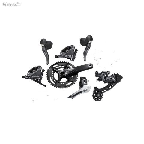 Mini Groupe Shimano GRX Di2 815 2x11v double plateau (image 1)