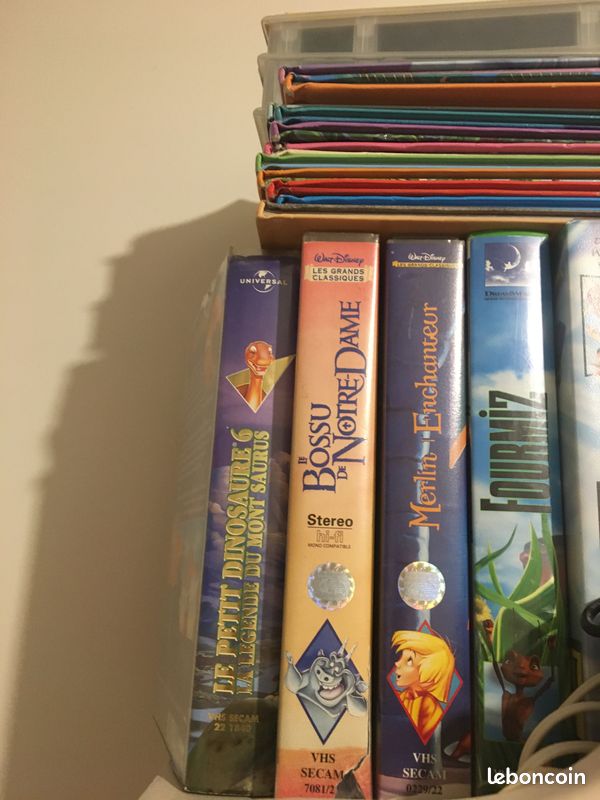 Cassettes video walt disney (image 1)