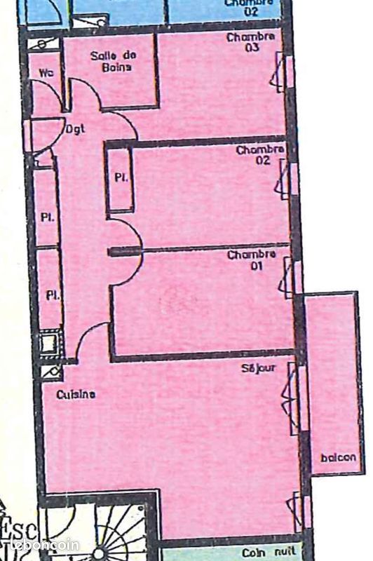Appartement 4 pièces 87 m² · à Chartres · 87 m² · 229 000 €