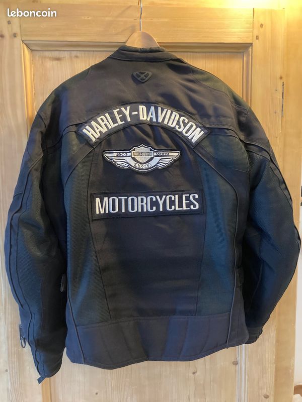 BLOUSON MOTO ETE HIVER VINTAGE Style HARLEY DAVIDSON (image 1)