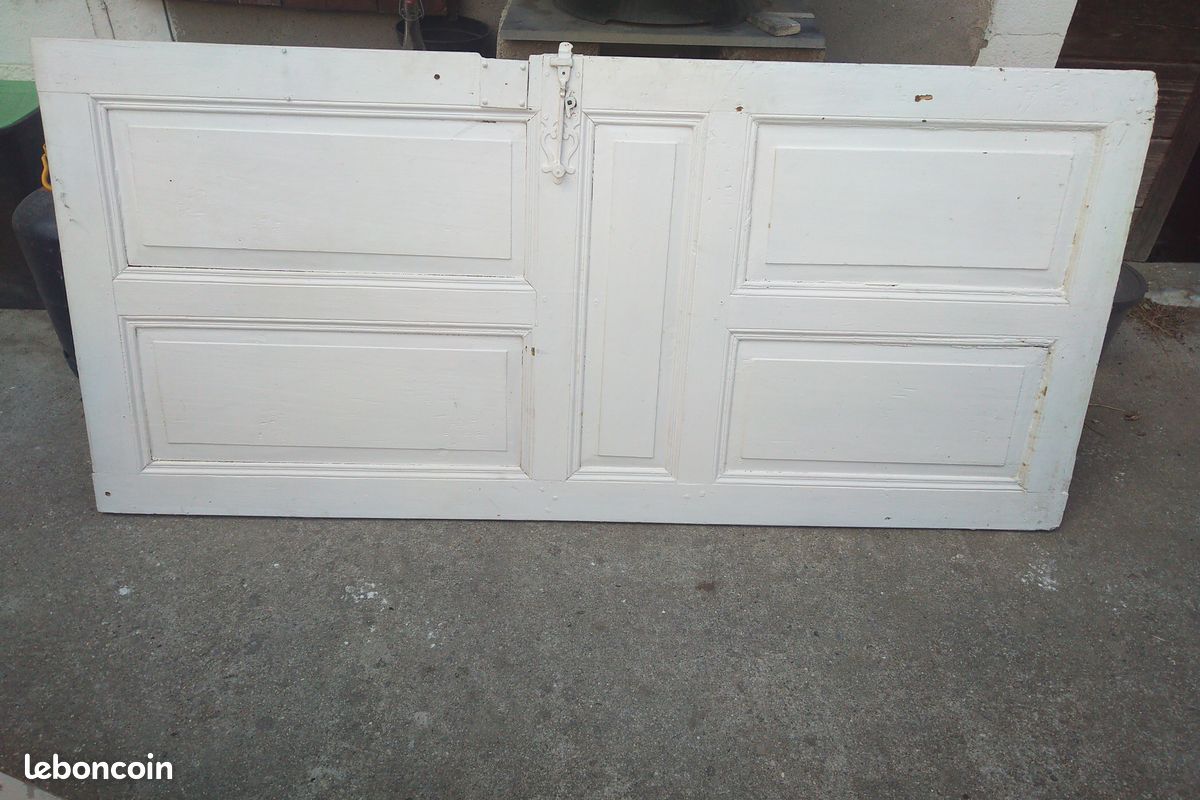 Porte placard ancienne en bois (image 1)