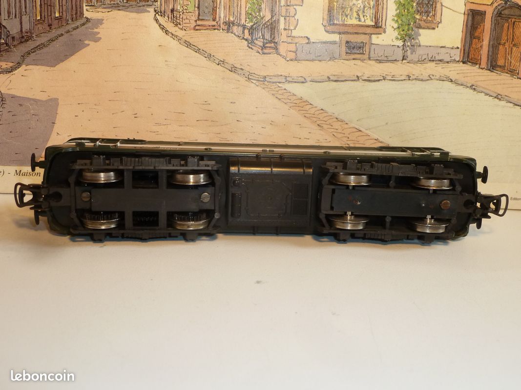 Lima BB 15002 SNCF Epoque III Echelle HO Locomotive Electrique - Verte