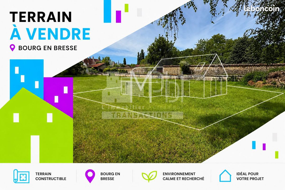 Terrain 538 m² · à Bourg-en-Bresse · 538 m² · 109 000 €