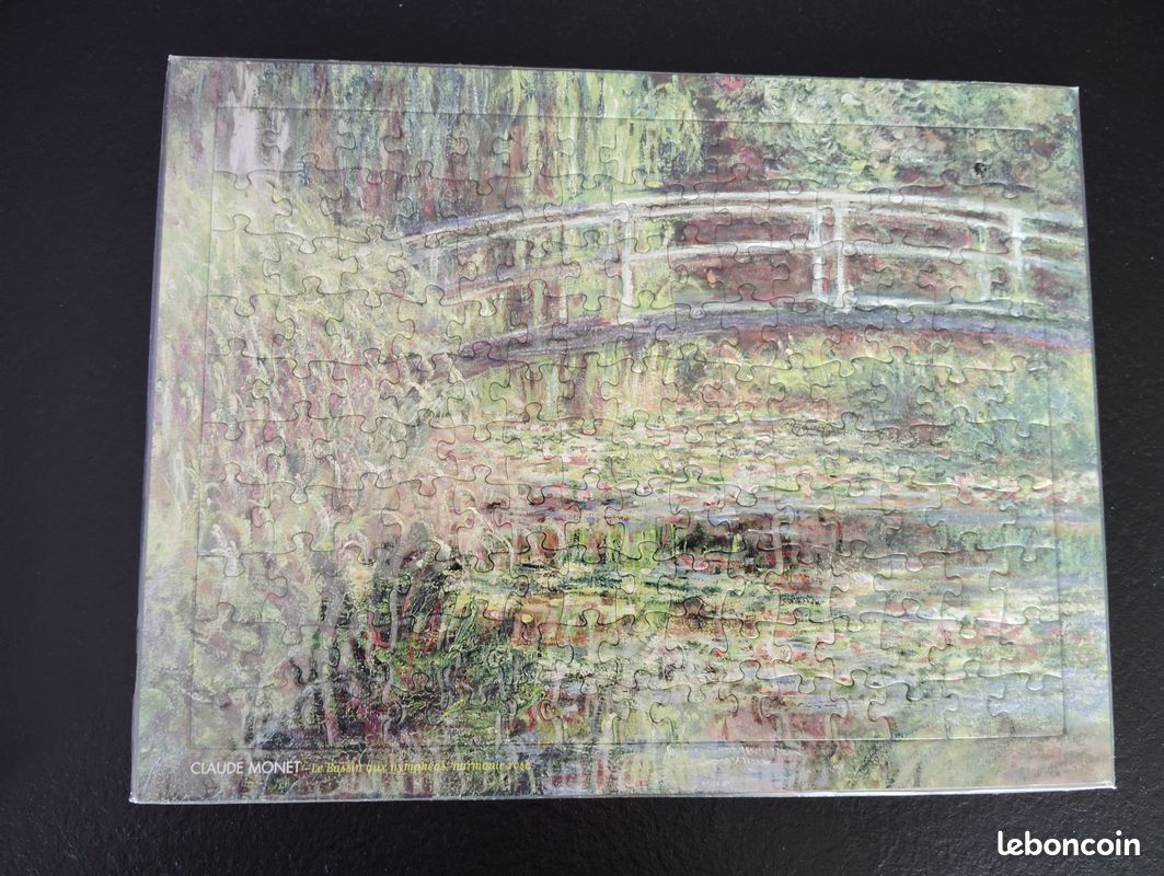 Livre et puzzle Les 100 chefs d'œuvre de claude MONET (image 11)