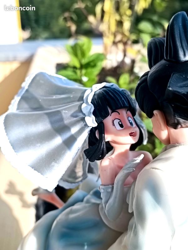 Figurine Dragon Ball Z – Mariage Son Goku Et Chichi – 31 Cm PVC – Boîte Scellée