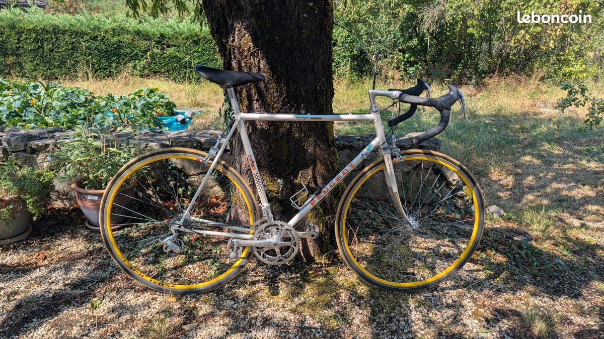 Vélo Peugeot Route Campagnolo vitesse au guidon (image 1)