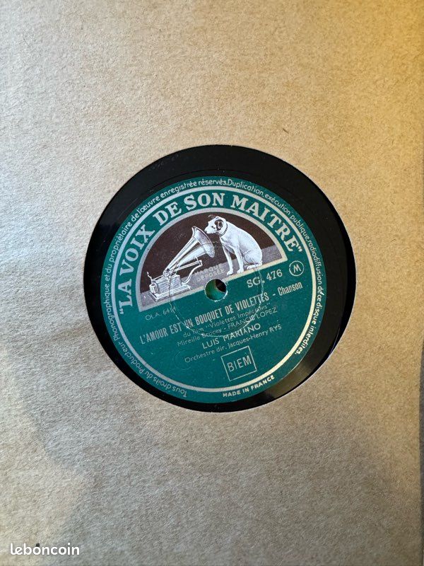 Lot de 12 vinyle 1950 (image 3)