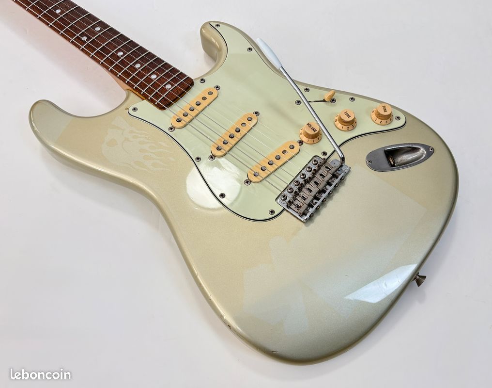Fender Stratocaster ST-65 Inca Silver 1995-1996 Japan (image 8)