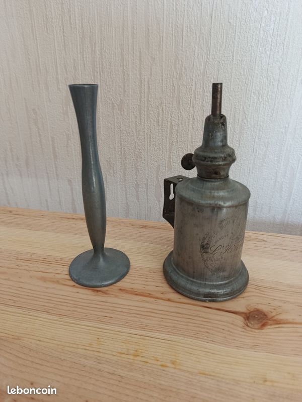 Lampe a huile ancienne vintage hirondelle (image 2)