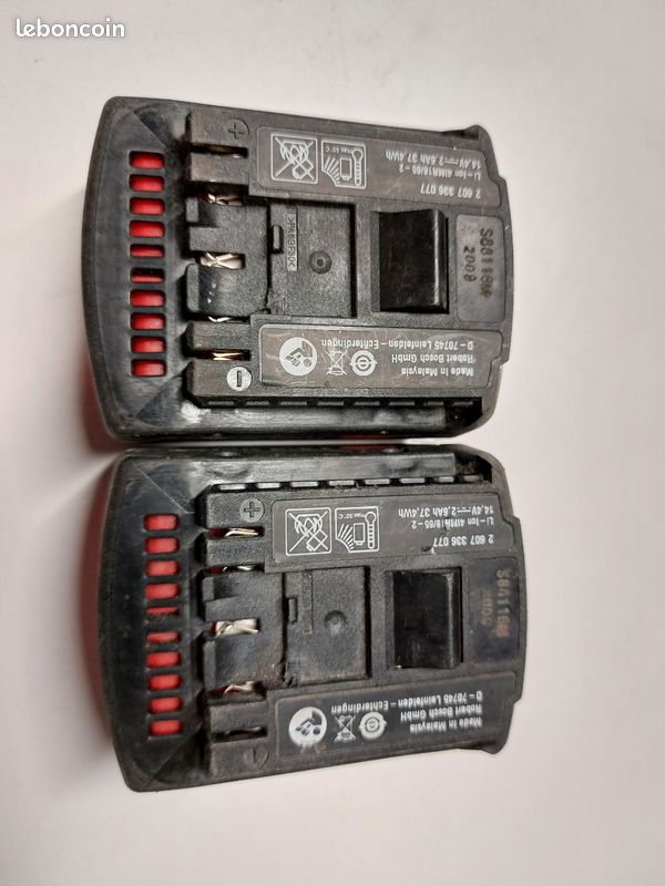 2 batteries Bosch 14,4V (image 3)