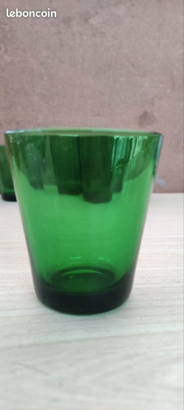 VENDU - Set De 4 Bols à Oreille Vereco En Verre Ambré - La Malle Fleurie