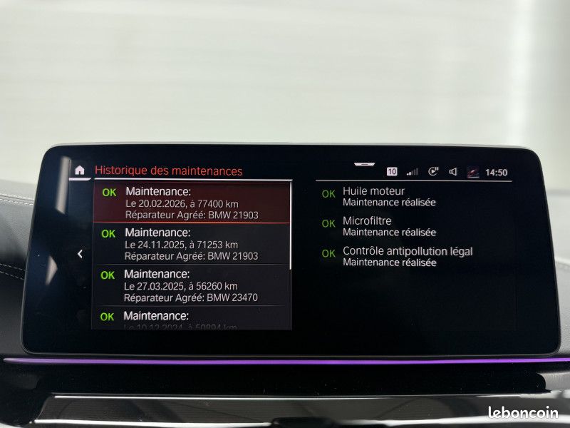 Bmw SERIE 5 TOURING (G31) 540DA XDRIVE 340CH M SPORT STEPTRONIC (image 31)