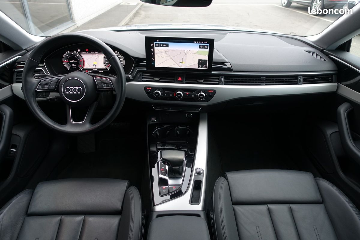 A5 Sportback 35 Tdi Mhev S-Tronic 163ch Virtual cockpit/Toit ouvrant/Cuir sport chauffant/Caméra/Gps Europe/Carplay/1°main/Garantie 12 mois (image 12)