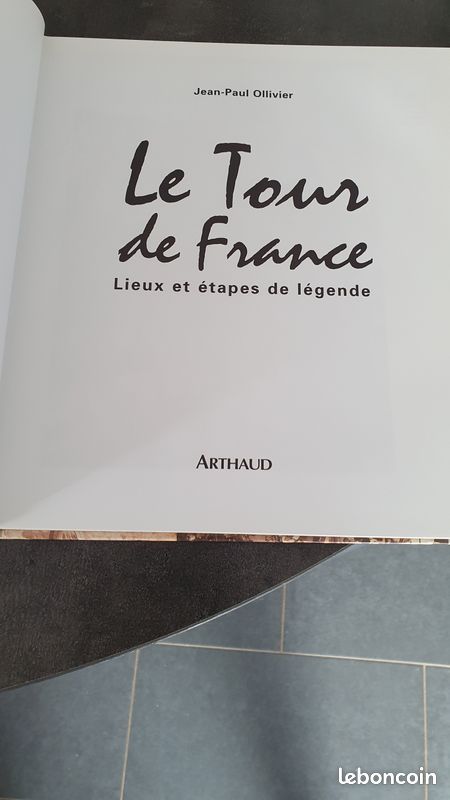 Livre Le Tour de France. Jean-Paul Ollivier . ARTAUD (image 3)
