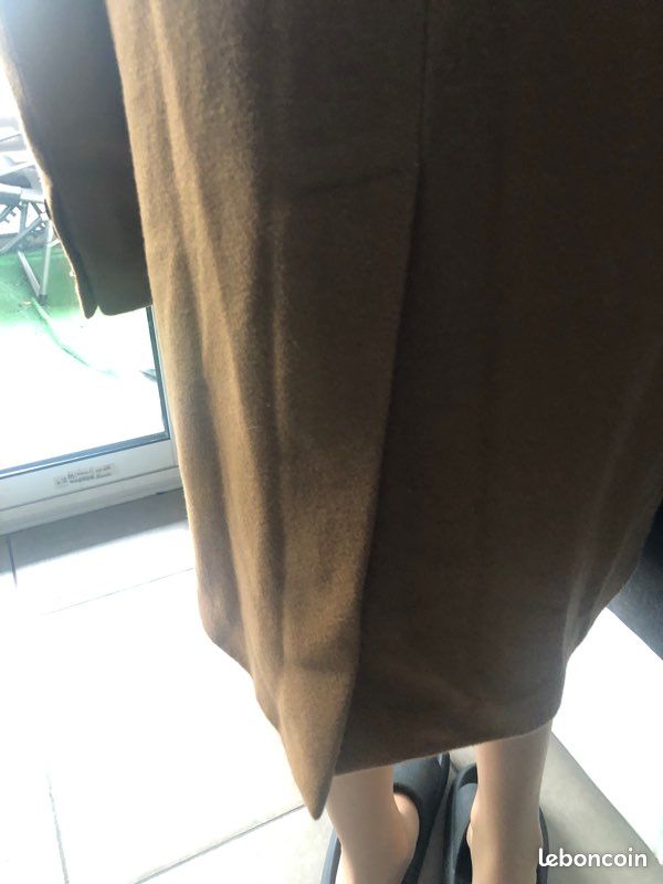 Manteau long marron neuf taille M (image 3)