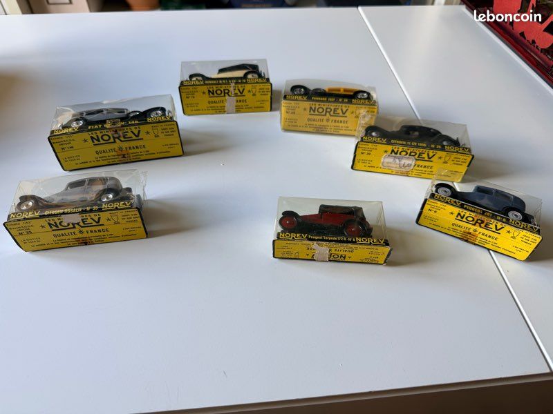 7 miniatures NOREV anciennes 1/43 avec boîtes d’origine (image 3)