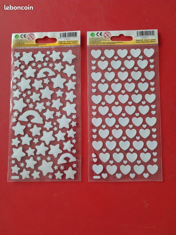 Autocollant Mural à Paillettes En Forme De Cœur, 200 Pièces