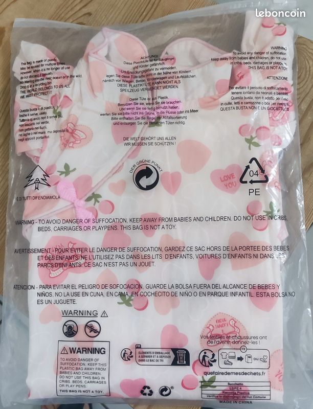 Robe chinoise neuve (5 à 7 ans) (image 2)