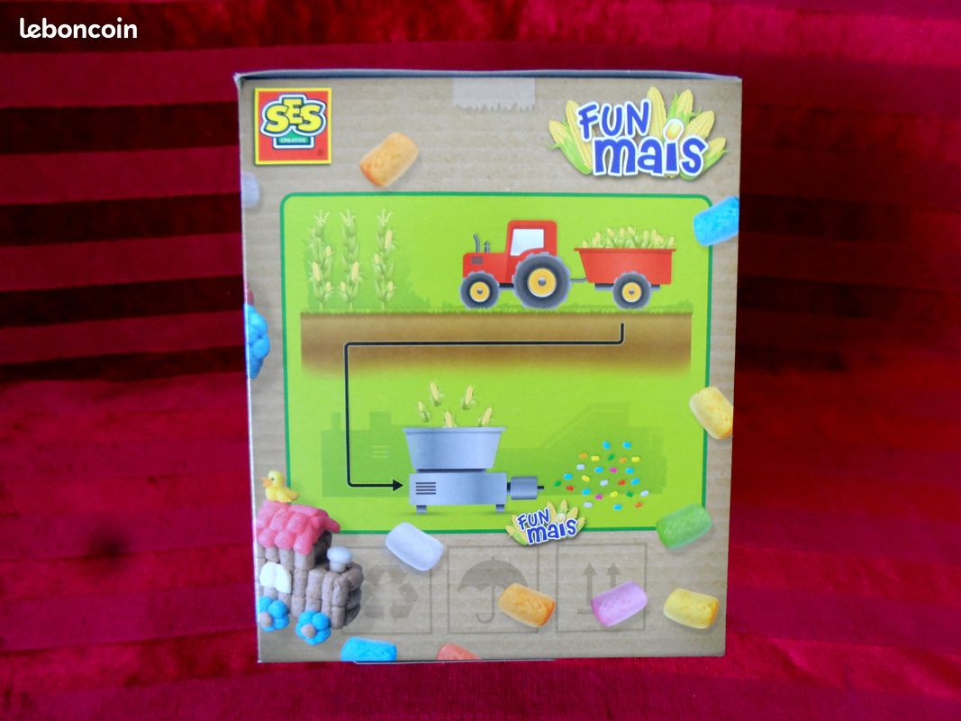 Kit créatif et écologique " Fun mais " grande boîte de 1250 pièces de la marque SES CREATIVE, 100% neuf (image 3)