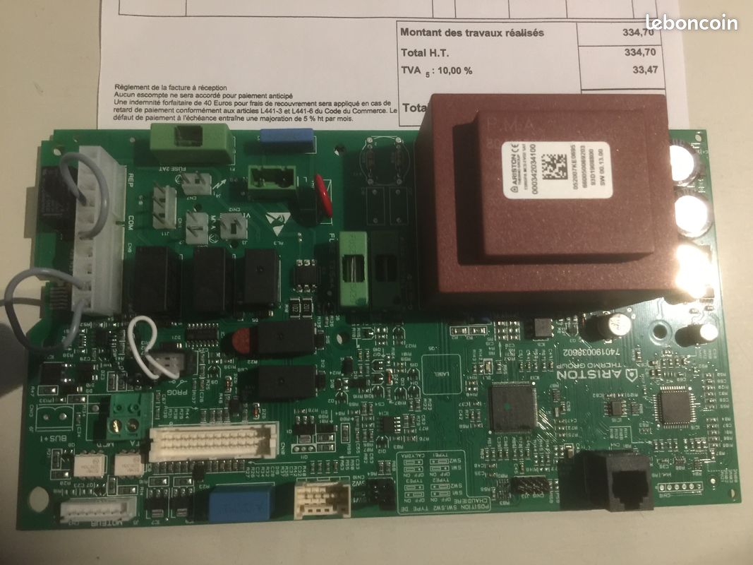 Vend Carte mère chaudière neuve (image 1)