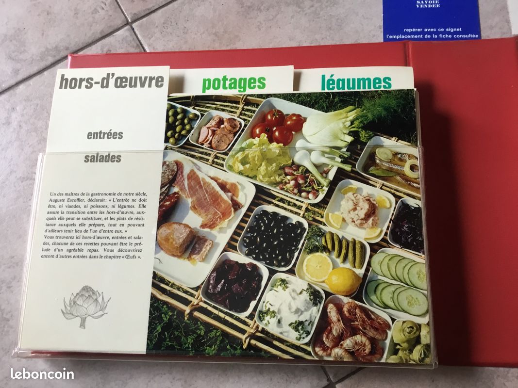 Coffret de recettes de cuisine vintage (image 7)