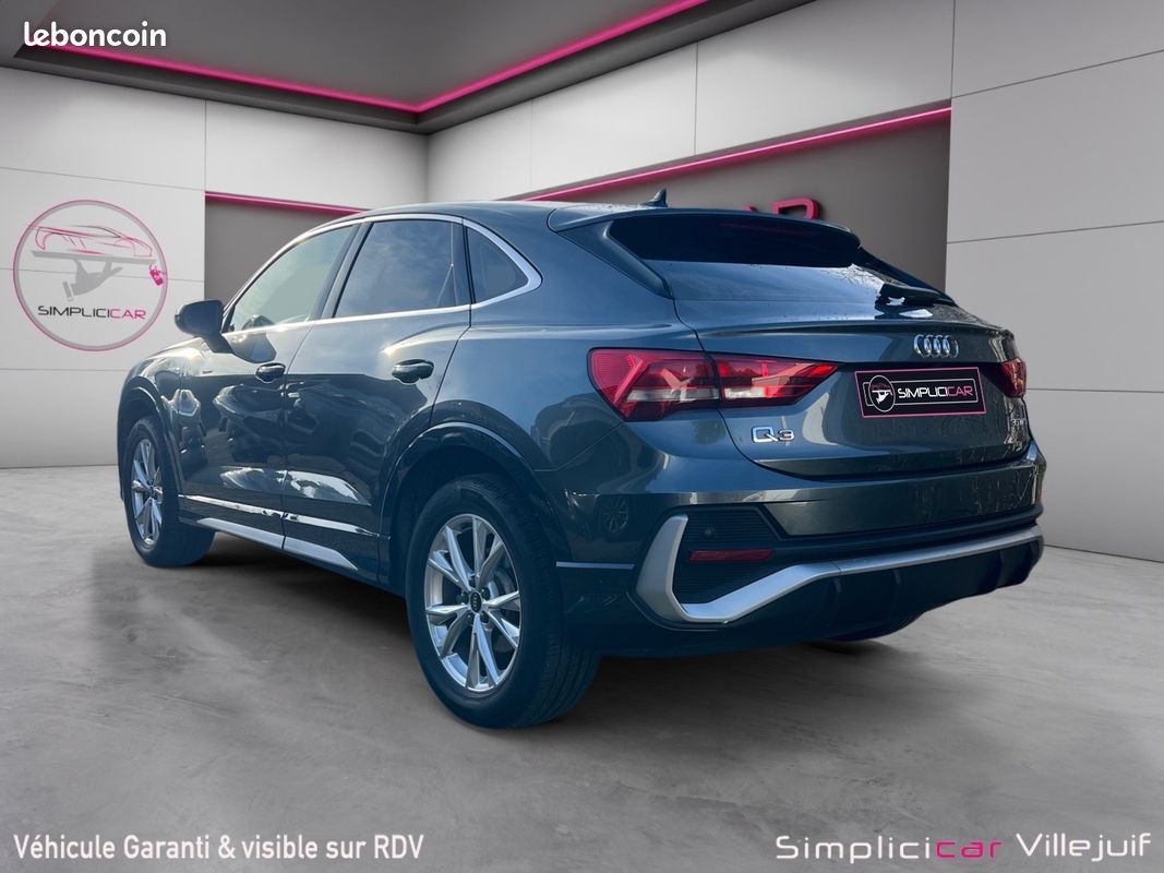 AUDI Q3 SPORTBACK 35 TFSI 150 cv S line / Sline , Caméra de Recul, Virtual Cockpit, Attelage électrique, Garantie 12 (image 9)