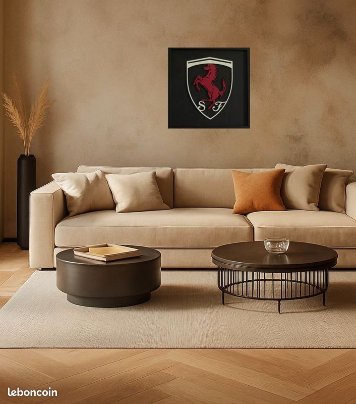 Autocollant Mural Personnalisé Prénom Et Voiture Sport - Lamborghini Ferrari - Décoration Murale
