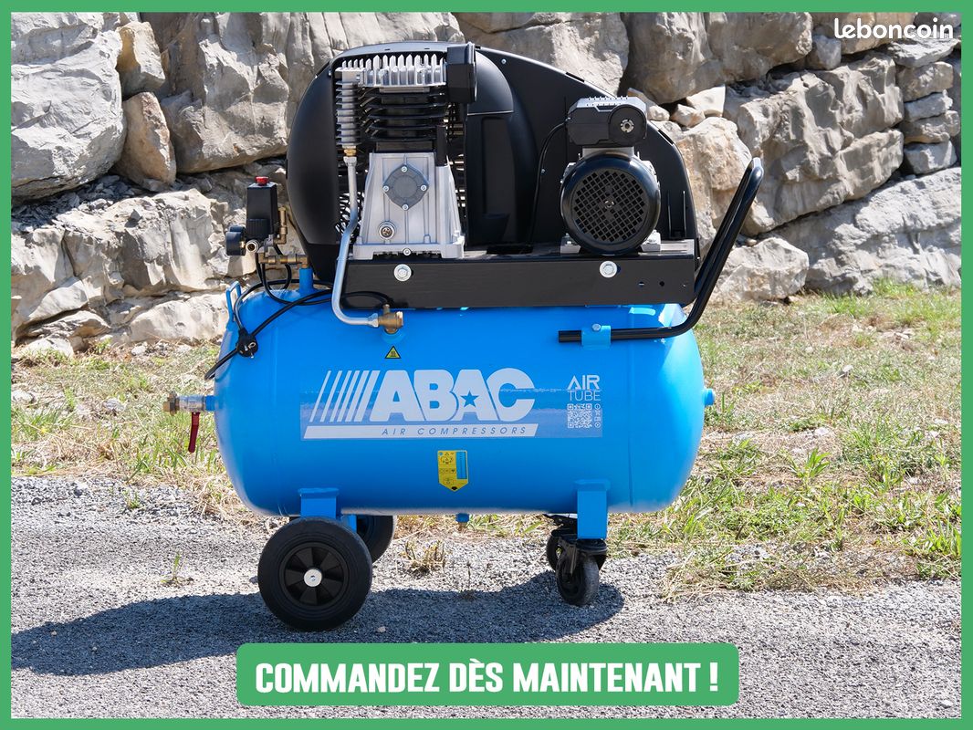 Compresseur ABAC robuste – Décapage précis bois métal pierre (image 4)