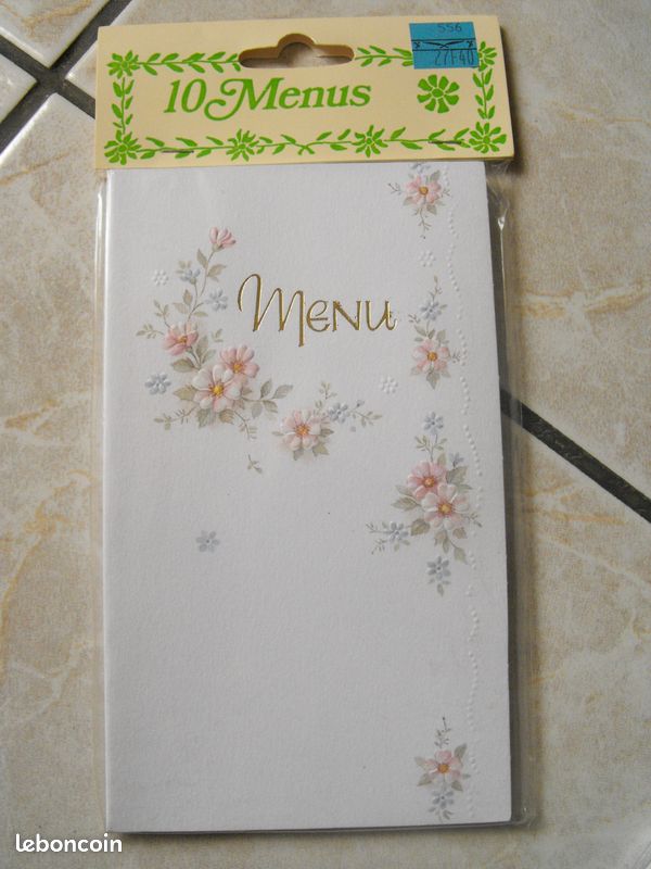 Carte menu (image 1)