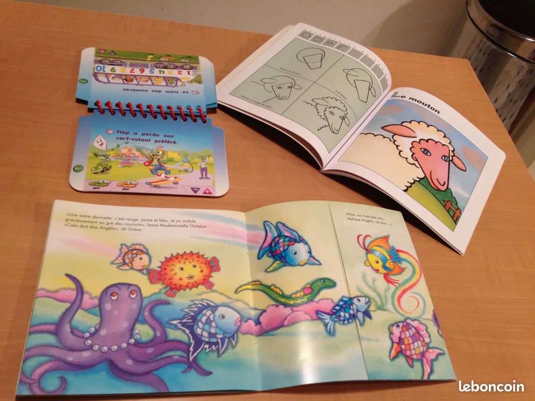 3 livres pour enfants 3/6 ans : "Arc en Ciel est ses amis", "j’apprends à dessiner les animaux, ... (image 3)