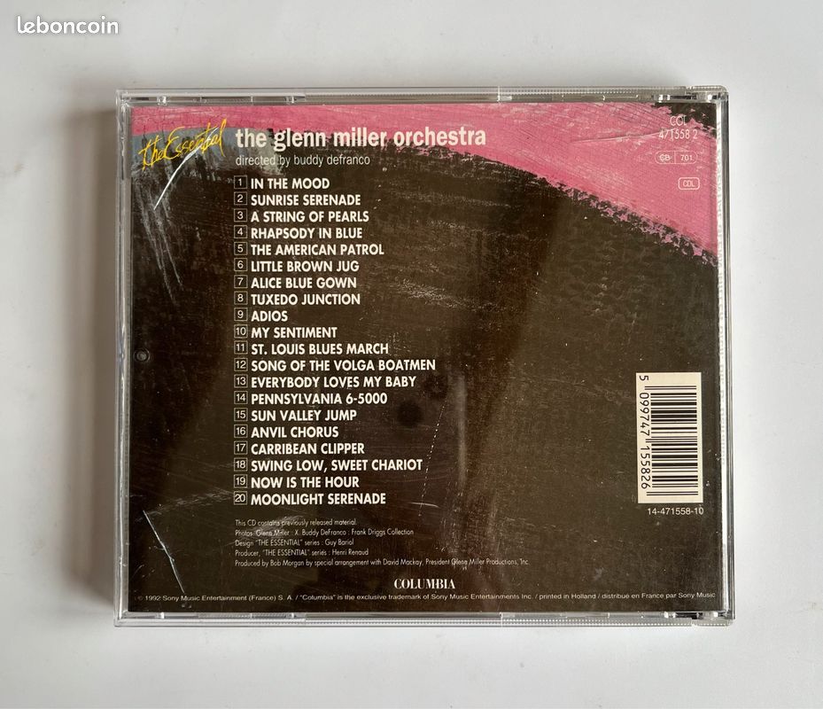 Cd de musique: The essential the glenn miller orchestra (image 2)