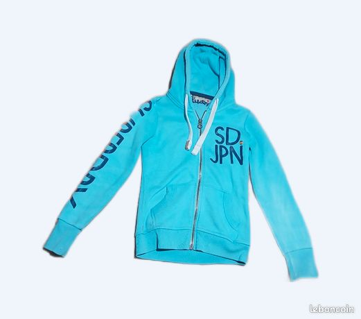 Pulls Superdry en Bleu : dès 24,00