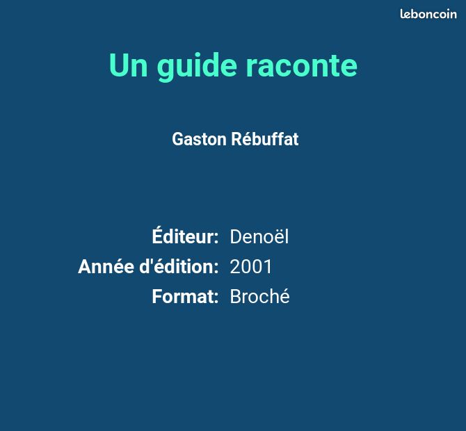 Un guide raconte - Gaston Rébuffat (image 2)