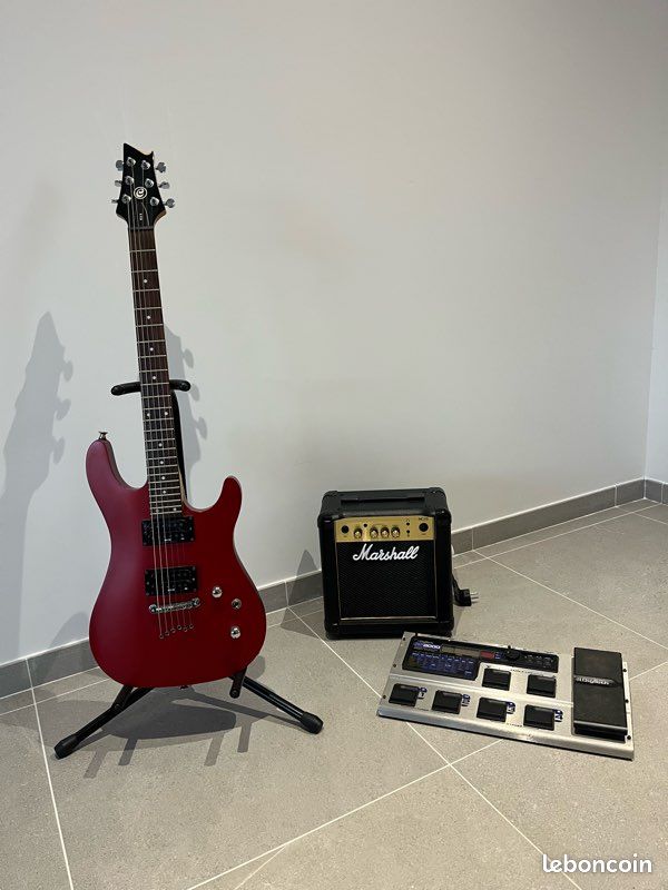 Guitare électrique +ampli + rack d’effets (image 1)