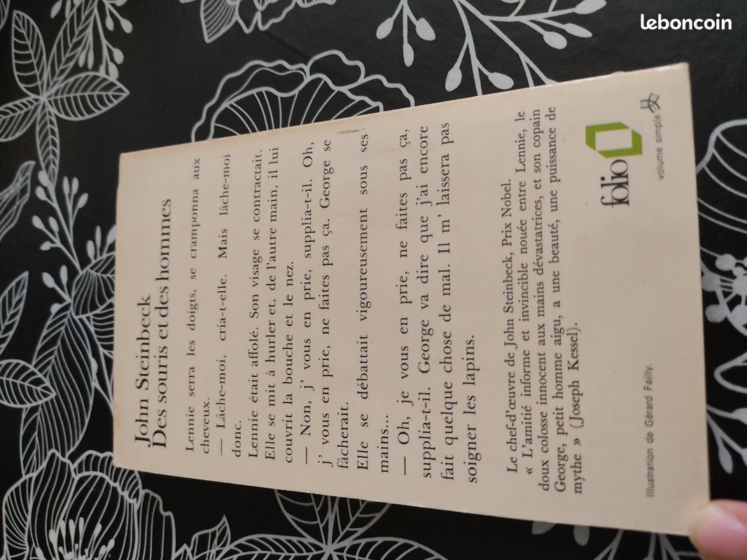 Livre des souris et des hommes , Steinbeck (image 2)