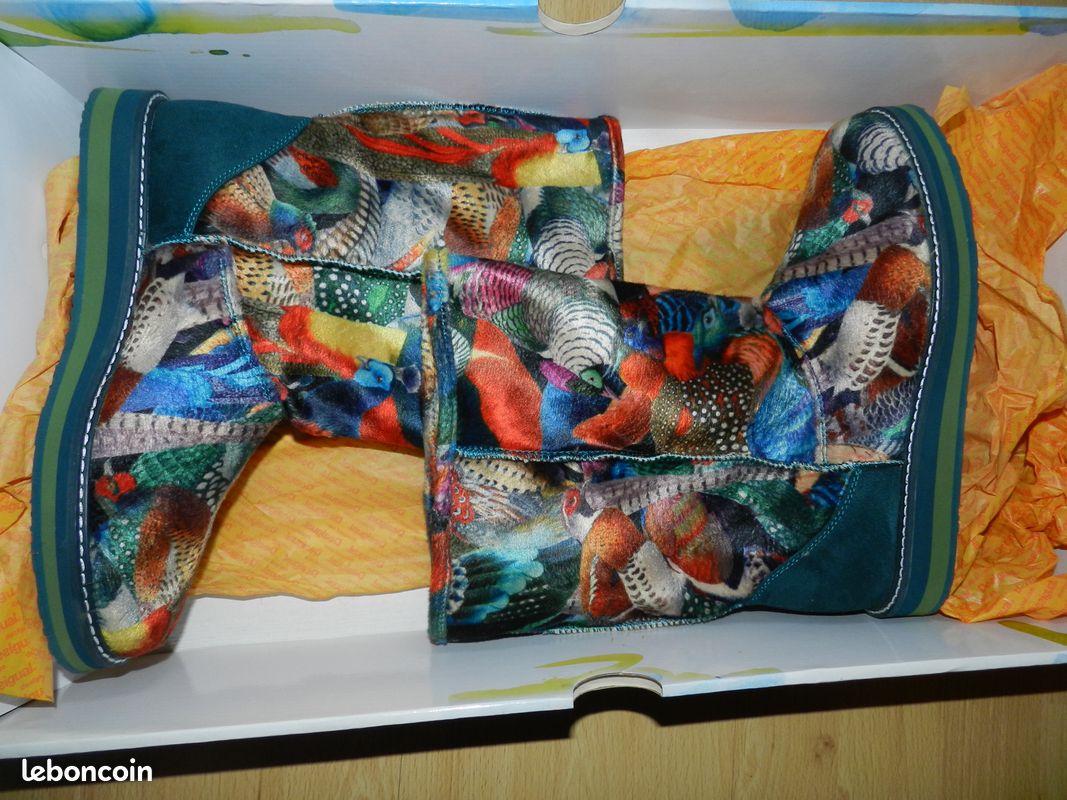 Bottes fourrées couleurs Desigual (image 10)