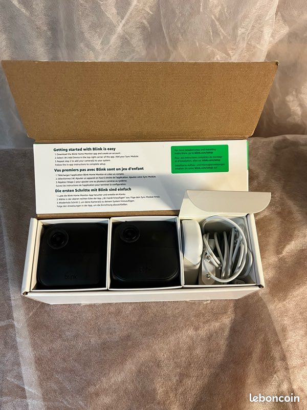 Blink Outdoor 4 – 3 caméras + 3 Sync Module 2 – NEUF (image 17)