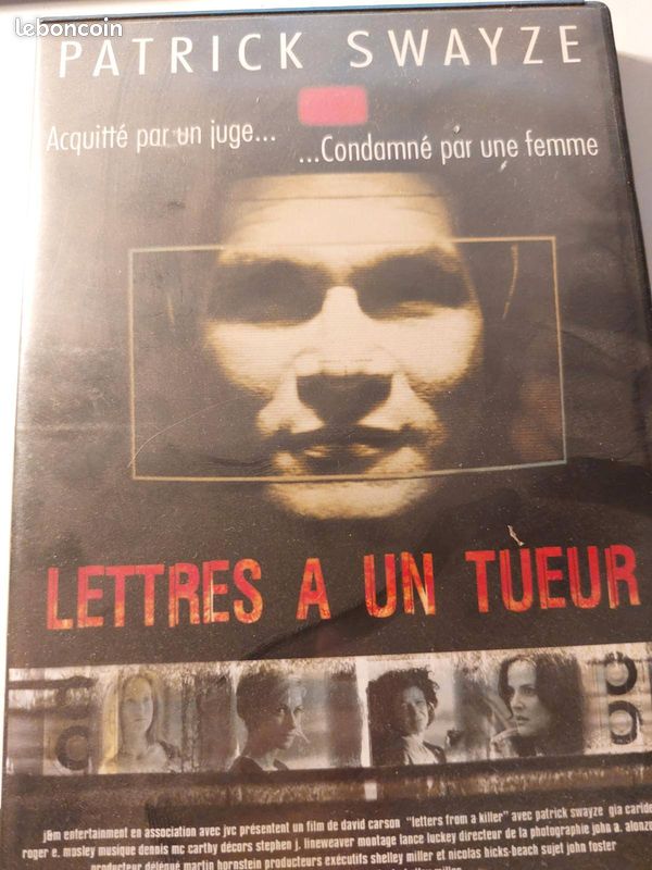 DVD Lettres à un tueur Patrick Swayze (image 1)